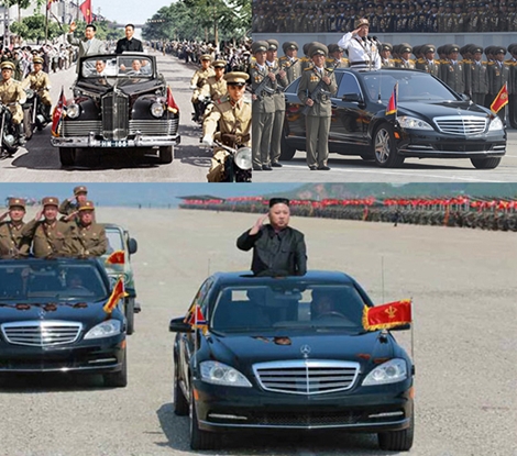 Bật mí những thương hiệu xe ưa thích của các nhà lãnh đạo Triều Tiên
