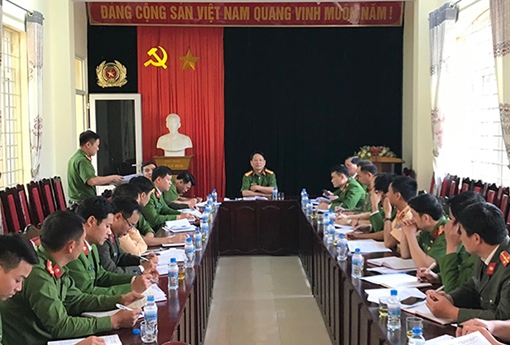 Nhiều cách làm thiết thực về xây dựng Đảng của Công an huyện vùng cao