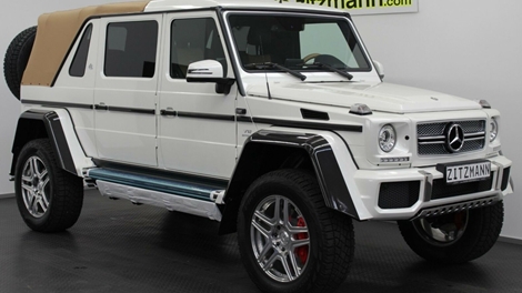 Landaulet độ xe off-road Maybach G650 cho giới siêu giàu