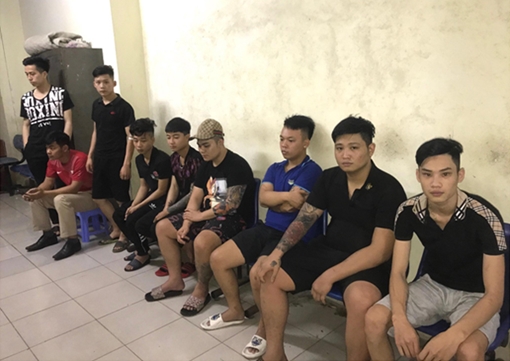 Triệu tập 9 đối tượng trong 2 băng nhóm hỗn chiến đất Cảng