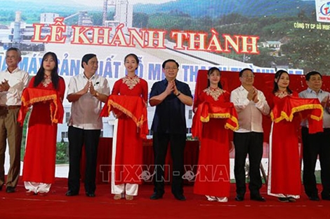 Khánh thành nhà máy gỗ MDF lớn nhất miền Trung