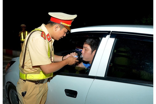 Ý thức chấp hành quy định về nồng độ cồn được nâng lên rõ rệt