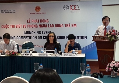 Phát động cuộc thi viết về phòng ngừa lao động trẻ em
