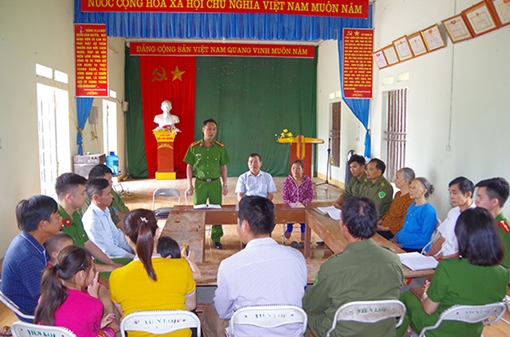 Lan tỏa phong trào Toàn dân bảo vệ an ninh Tổ quốc ở Phú Lương