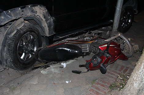 Công an quận Bắc Từ Liêm cần tìm nhân chứng vụ tai nạn