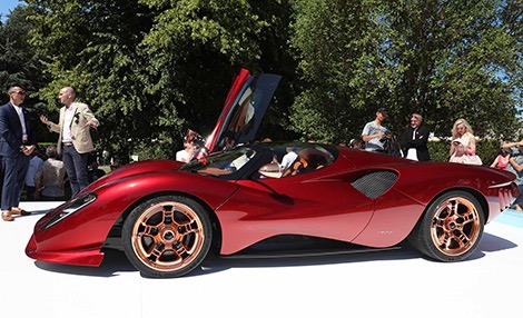 De Tomaso trở lại cuộc đua tốc độ với mẫu siêu xe cực ấn tượng