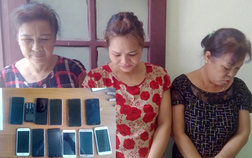 Nhóm “nữ quái” chuyên trộm cắp tài sản của khách du lịch