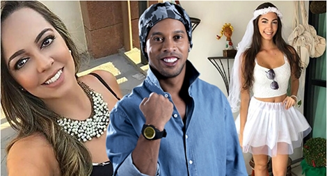 Ronaldinho bị tố bạo hành vợ cũ