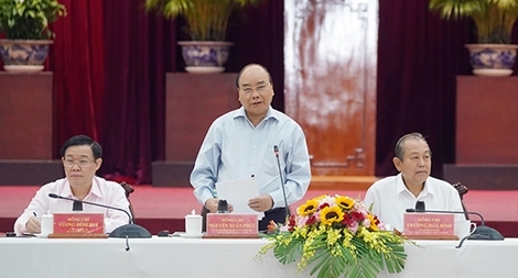 Thủ tướng nghe các tỉnh ĐBSCL và TPHCM góp ý chiến lược, kế hoạch phát triển