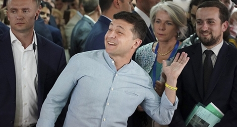 Đảng của Tổng thống Zelensky giành chiến thắng vang dội