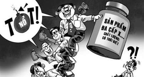 Cảnh báo dấu hiệu kinh doanh đa cấp trái phép qua hệ thống vital4u.net