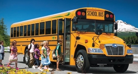 Ở nơi xe đưa đón học sinh được coi như "xe Vua" 