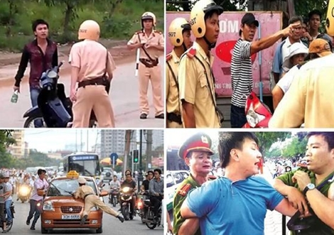 Tạm giữ 2 đối tượng chống người thi hành công vụ