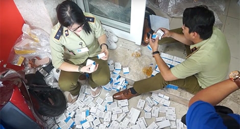 Lật tẩy nhiều đường dây buôn bán, sản xuất tân dược giả