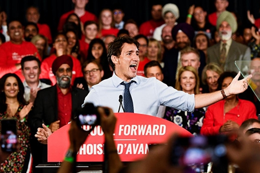 Thủ tướng Canada đối mặt nhiều thách thức trước cuộc tổng tuyển cử