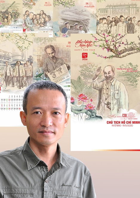 Họa sĩ Tô Minh Trang: Vinh dự khi được vẽ về Bác…