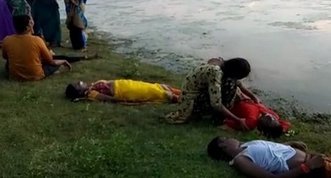 Chụp hình sống ảo dưới sông, 4 người trong gia đình chết thảm