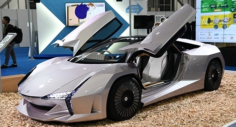 Ngỡ ngàng với mẫu siêu xe có nguồn gốc… chất thải nông nghiệp