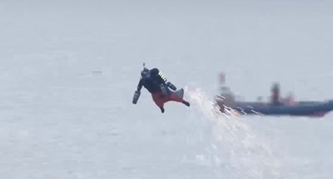 “Người bay” xác lập kỷ lục thế giới mới