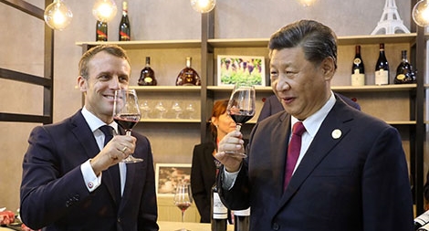 Trung Quốc trong toan tính của ông Macron