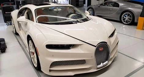 Độc đáo siêu phẩm Bugatti Chiron phiên bản… Hermes