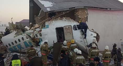 Máy bay bị rơi, hãng Bek Air bị đình chỉ hoạt động