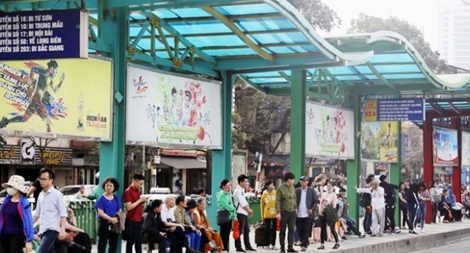 Hàng nghìn tỷ đồng xây 600 nhà chờ xe buýt chuẩn châu Âu