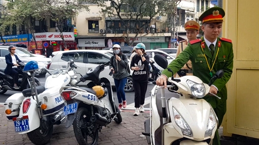 30 tổ Cảnh sát 141 thường xuyên đảm bảo trật tự địa bàn Hà Nội