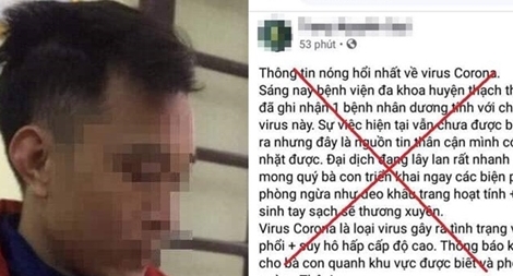 MC bóng đá bị phạt 12,5 triệu đồng vì tung tin nhảm về virus Corona