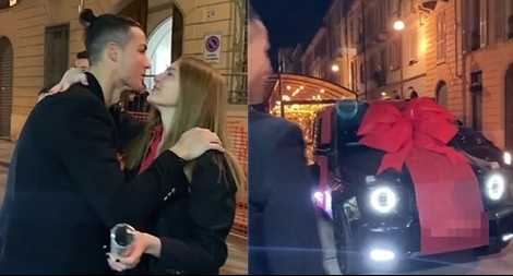 Siêu sao bóng đá Cristiano Ronaldo được bạn gái tặng siêu SUV off-road