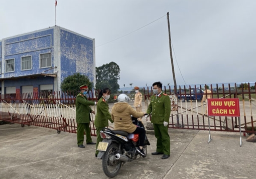 Công an TP Móng Cái nỗ lực nơi tuyến đầu phòng chống dịch