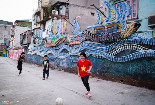 Độc đáo con đường nghệ thuật cộng đồng Phúc Tân