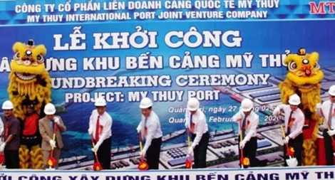 Hơn 14 nghìn tỷ đồng xây khu bến cảng Mỹ Thủy