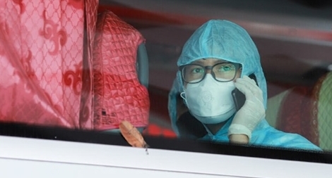 Hai cô gái từ vùng dịch ở Hàn Quốc về Quảng Trị âm tính với COVID-19