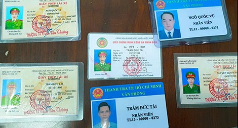 Xóa ổ nhóm làm giấy tờ giả để lừa đảo