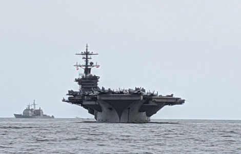 Sức mạnh nhóm tàu tác chiến Mỹ thăm Đà Nẵng