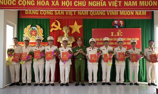 Đắk Nông điều động 23 Công an chính quy về xã