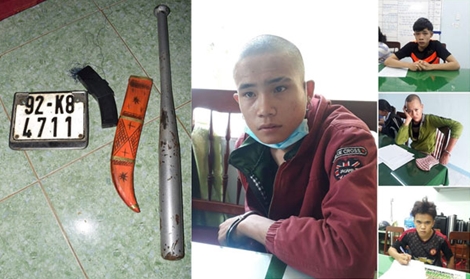 Băng cướp mang dao phay đi cướp tài sản trên Quốc lộ 1A