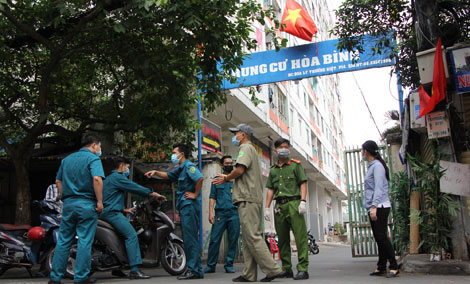 Công an TP Hồ Chí Minh nỗ lực phòng, chống dịch