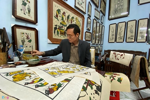 Đệ trình UNESCO ghi danh “Nghề làm tranh dân gian Đông Hồ”