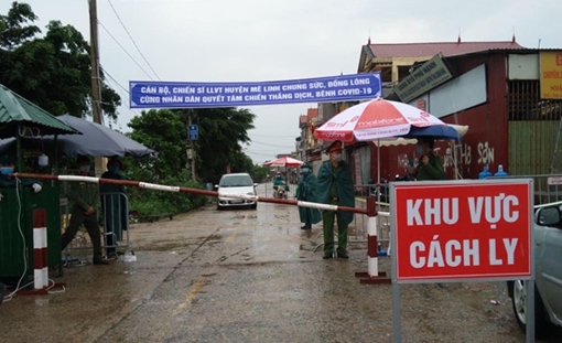 9 chốt kiểm soát giúp dân Hạ Lôi yên tâm chống dịch
