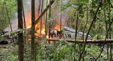 Đi dự đám tang bằng máy bay, gia đình 4 người đều thiệt mạng