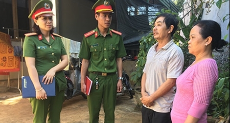 Nữ trưởng công an xã chính quy đầu tiên ở Đắk Nông