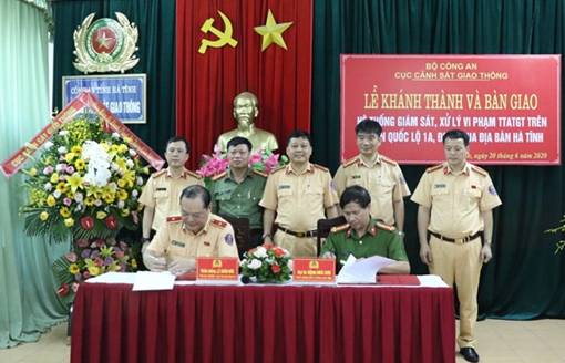 Khánh thành hệ thống giám sát, xử lý vi phạm TTATGT trên quốc lộ 1A