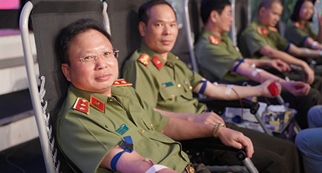 Giọt máu hồng của người làm báo Công an nhân dân