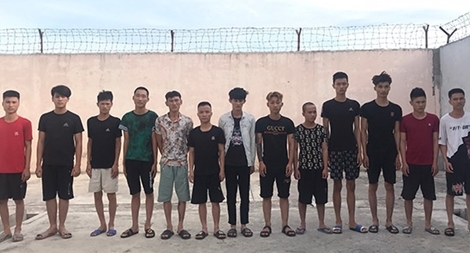 Xử lý 30 đối tượng tập trung gây rối tại bãi tắm Đông Hồi