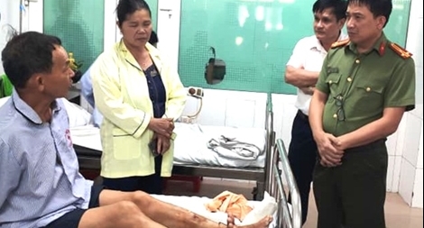 Bắt đối tượng chém Công an viên trọng thương