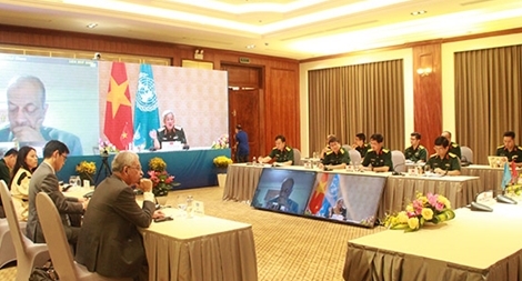 Nỗ lực của lực lượng gìn giữ hòa bình trong phòng, chống dịch COVID-19