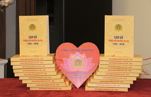 Phát hành sách “Lịch sử công an huyện Sa Pa, giai đoạn 1951 – 2019”