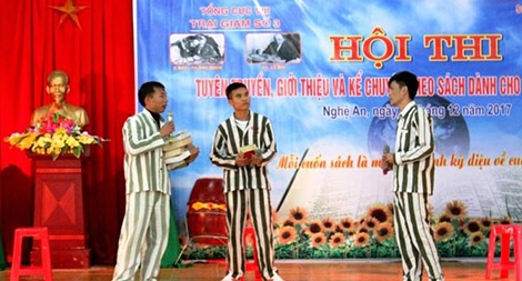 Phối hợp tổ chức hoạt động văn hóa, thể thao, thư viện cho người lầm lỗi